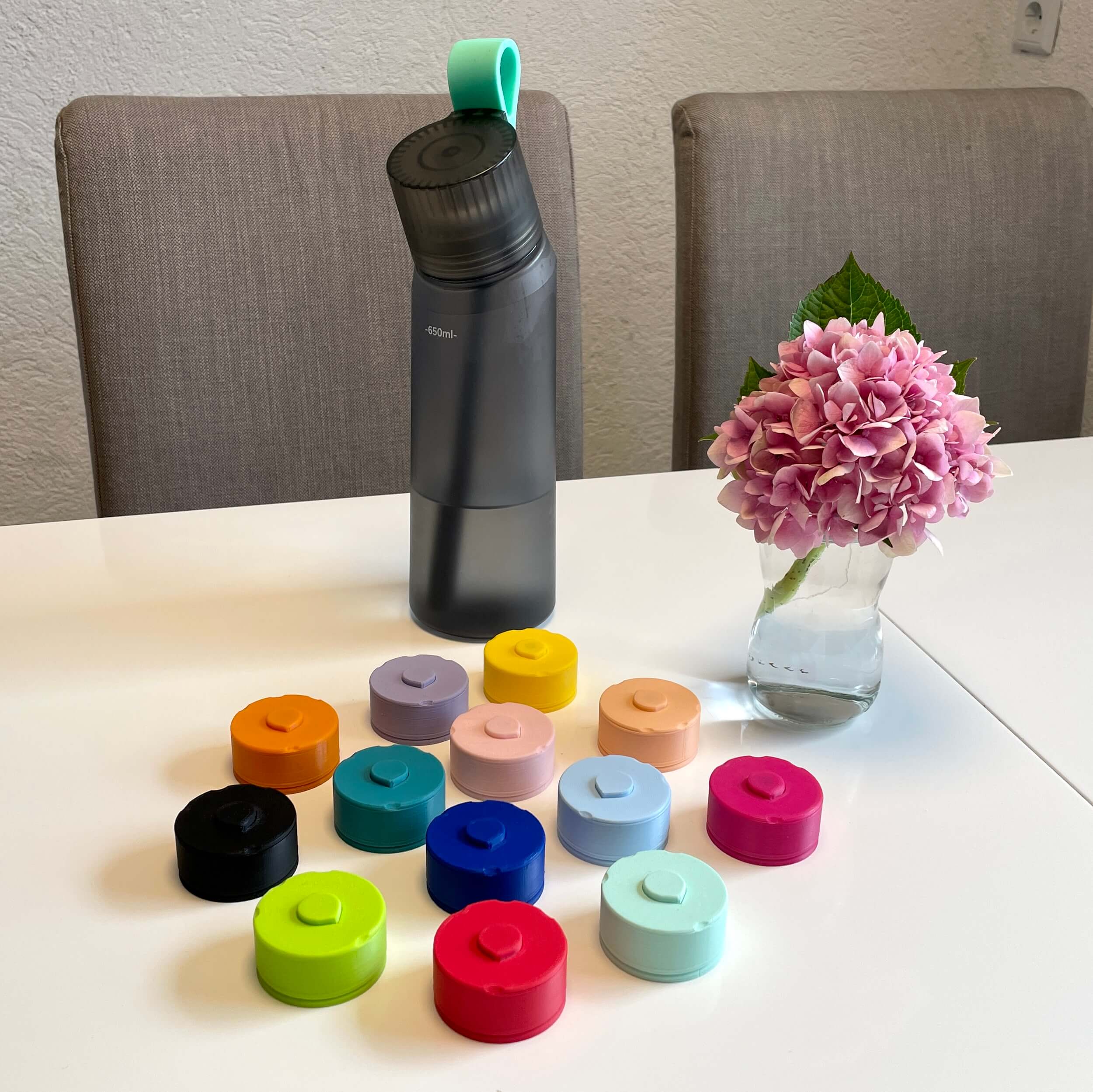 3D-PodBox & Abtropf Ständer Set für Air Up Flasche – 3D-DrUckRAUm