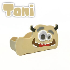 3D-Monster Notizzettelhalter “Toni”