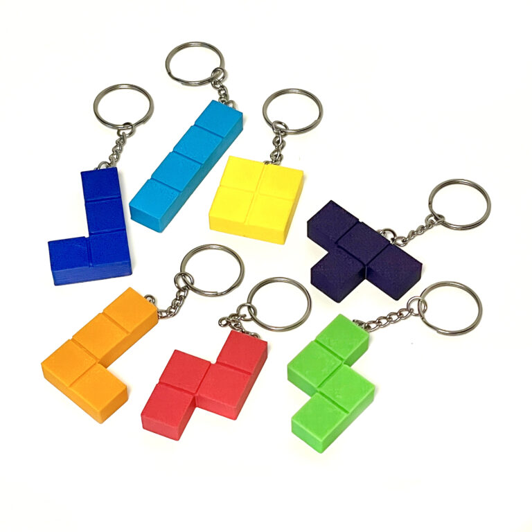 Tetris Schlüsselanhänger