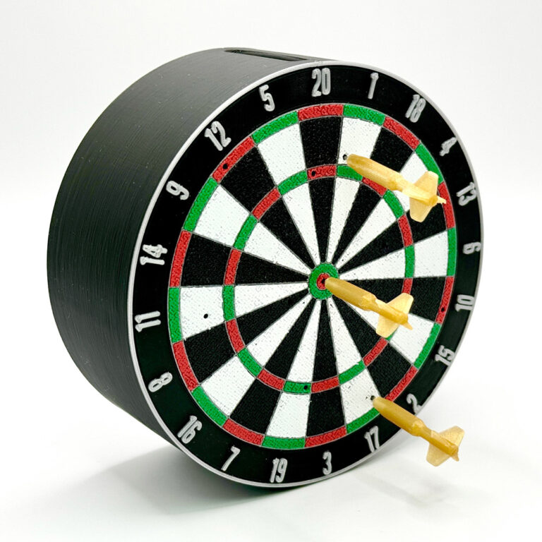 Dartscheibe Spardose - zum Hinstellen & Aufhängen