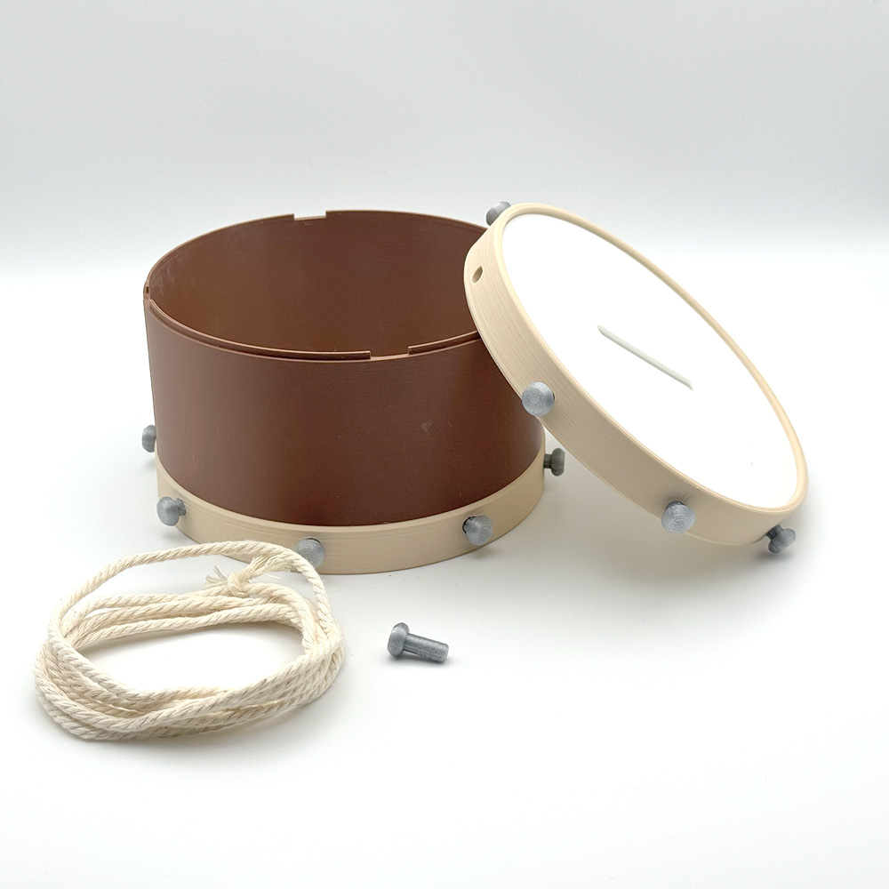 Trommel Spardose - personalisierbar mit Farbe – Bild 5