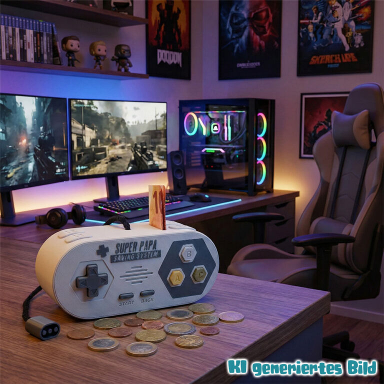 Gaming-Controller Spardose - personalisierbar