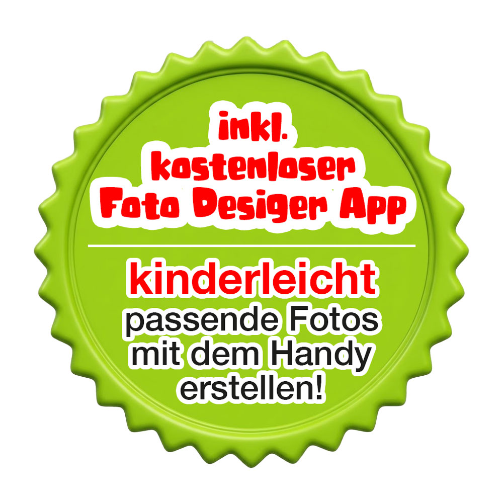 25er Kindergarten-Set 3D-Foto-Klettie mini – für ergobag Schulranzen v2