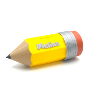 Stift Spardose - personalisierbar mit Farben & Name