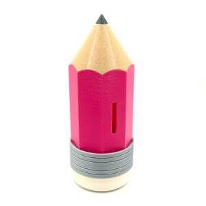 Stift Spardose - personalisierbar mit Farben